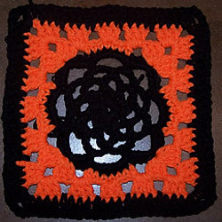 13 Haunting Crochet Blanket and Granny Square Patterns for Halloween