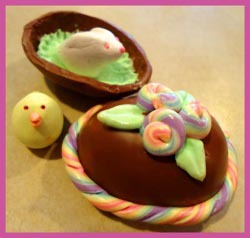 Polymer Clay Easter Box
