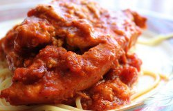 Slow Cooker Chicken Parmesan