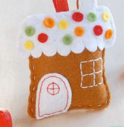 Gingerbread House Ornaments