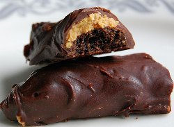 Homemade Chocolate Peanut Butter Twix