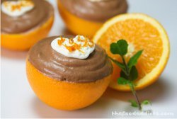 Chocolate Mousse-Filled Oranges