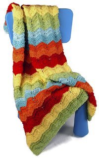 Rainbow Lace Afghan