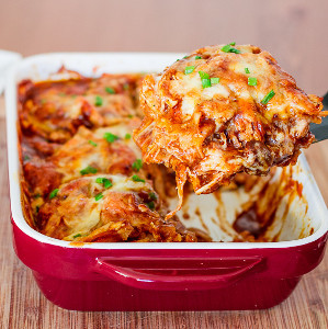 4-Ingredient Chicken Enchilada Casserole 4-Ingredient Chicken Enchilada Casserole