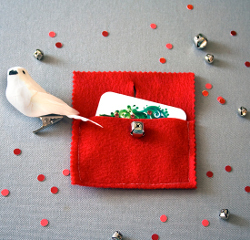 Jingle Bell Gift Card Holder