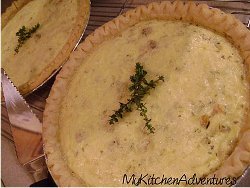 Lightened Up Classic Quiche Lorraine