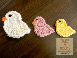 Spring Chick Applique Pattern