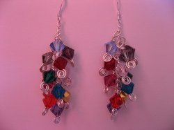 Cascading Crystal Earrings Tutorial