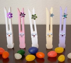 Clothespin Bunnies