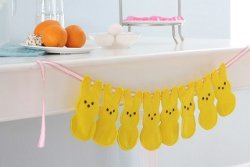 Peeps Bunny Bunting