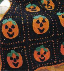 18 Free Crochet Afghan Patterns for Halloween