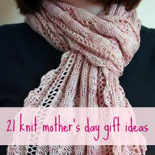 21 Knit Mothers Day Gift Ideas AllFreeKnittingcom Pattern knitting stars woven christmas
