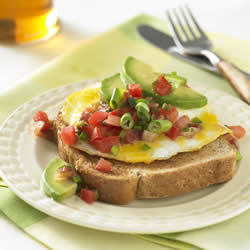 Southwestern Whole Grain Egg Sandwich