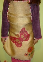 Hand Painted Apron