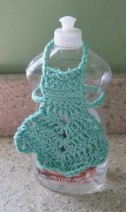 A Dishsoap Apron to Crochet
