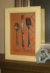 Give Thanks Thanksgiving Shadow Box