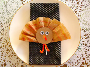 DIY Eco-Chic Coffee Filter Turkeys