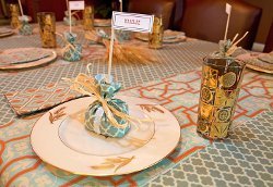 Thanksgiving Place Card and Favor Bags