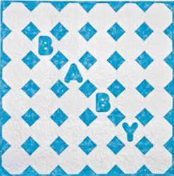 Diagonal Baby Quilt