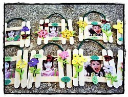 Spring Garden Picture Frame