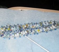 How to Knit a Wire Necklace