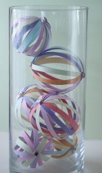 Spring Paper Globes