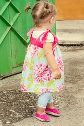 Strawberry Fields Little Girls Dress