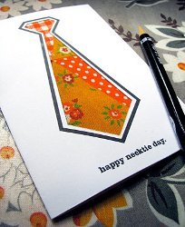 DIY Necktie Card