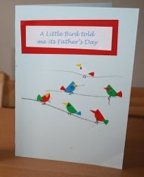 A Little Bird Told Me ... Card