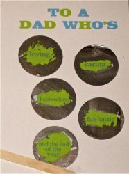 "Scratch-Off" Father's Day Card