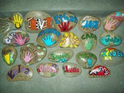 Painted Rock Garden