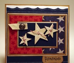 Patriotic Remember Card