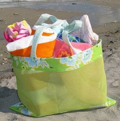 Mesh Beach Bag Tutorial