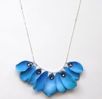 Lanvin Knockoff Watercolor Petal Necklace