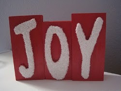 Glittery Joy Blocks