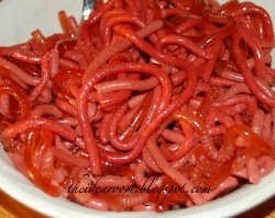 Jell-O Blood Worms