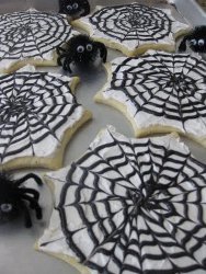 Spiderweb Cookies