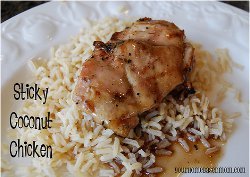 Sticky Coconut Chicken