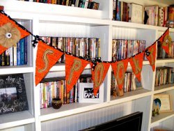 No-Sew Spooky Halloween Bunting