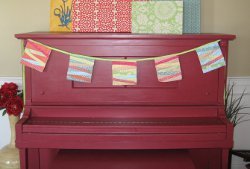 Scrappy Summer Bunting Stashbuster