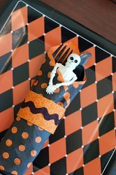 Simple DIY Halloween Napkin Rings