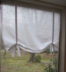 Pottery Barn Inspired Drape Shade Curtains