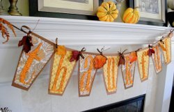 Autumn Hues Thankful Banner