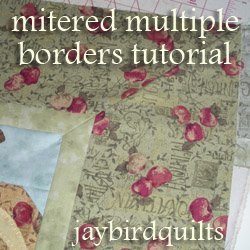 How to Make Multiple Mitered Borders