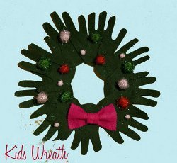 Kids Holiday Wreath