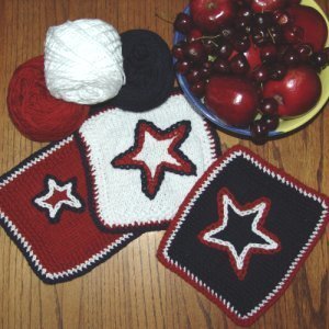 4th of July BBQ Dishcloth