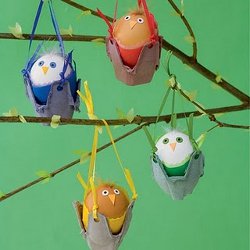 Hanging Birdie Eggs