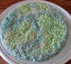 Giant Rice Krispies Treat Earth