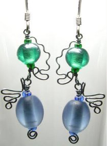 Whimsical Wiggle Earrings