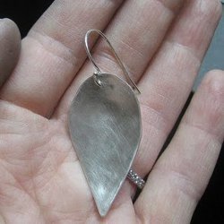 Metal Leaf Earrings